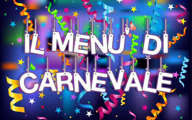 MENU CARNEVALE