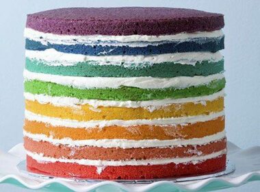 torta multicolor