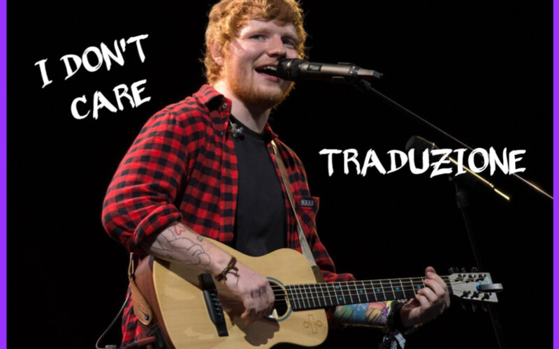 Ed Sheeran traduzione