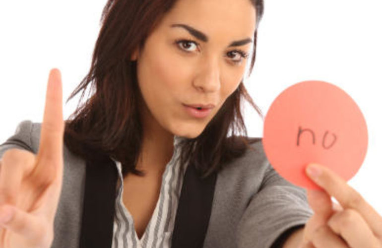 Come dire di NO ad una persona che non ti piace Parola di Donna
