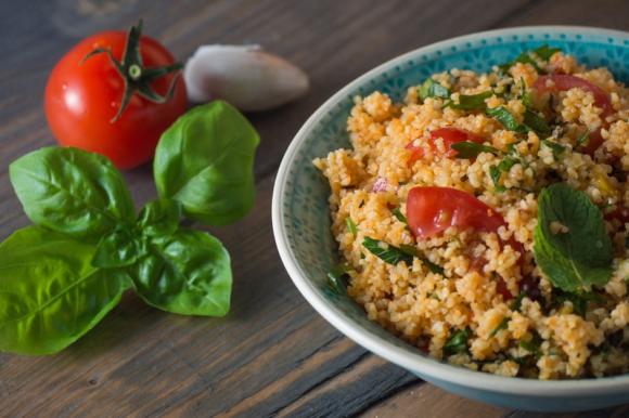 cous cous con pomodorini