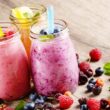 smoothie di frutta fresca