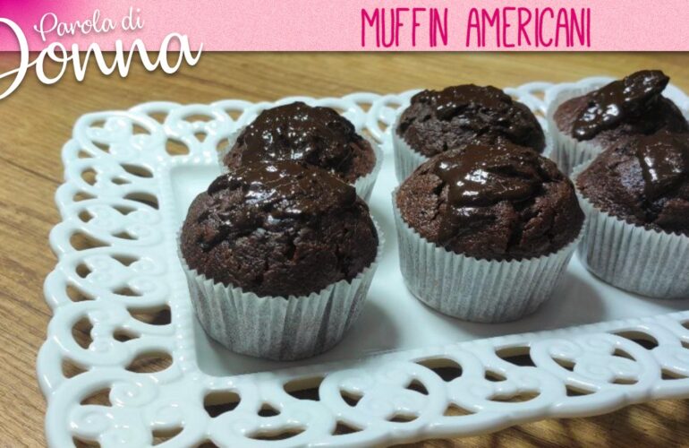 ricetta muffin americani