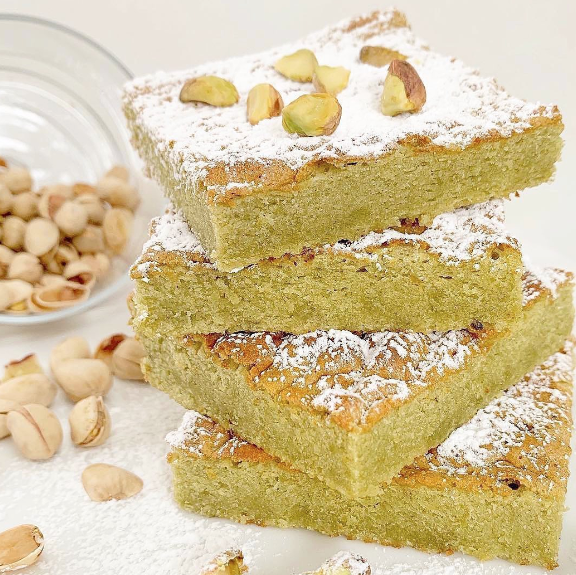 torta tenerina al pistacchio