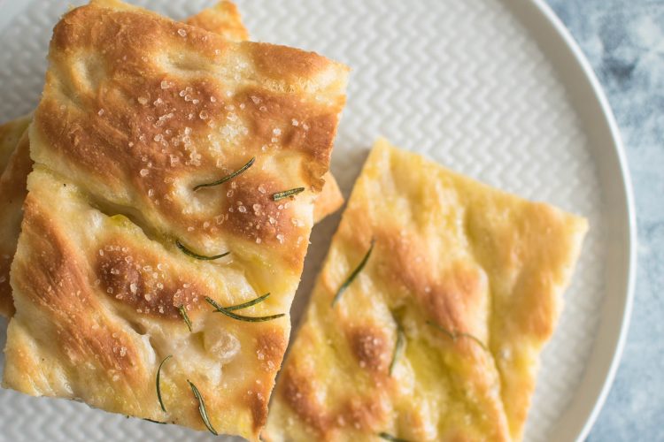 focaccia senza impasto