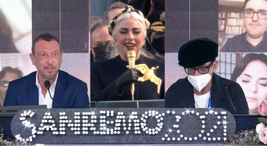 lady gaga sanremo